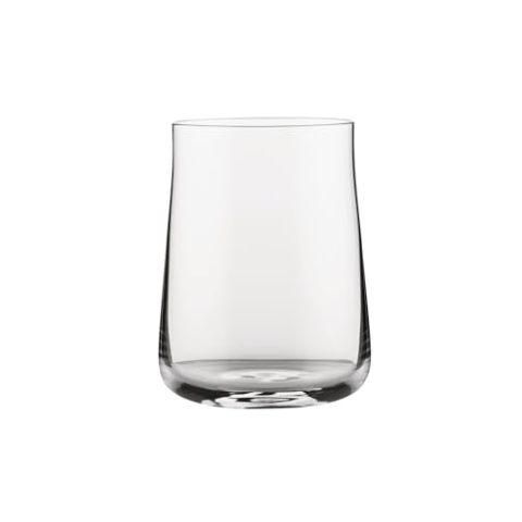 Eugenia Alessi NF09/3 - Design-Longdrinkglas, Minimalistische Ästhetik, aus Kristallglas, 41 cl, Durchsichtig