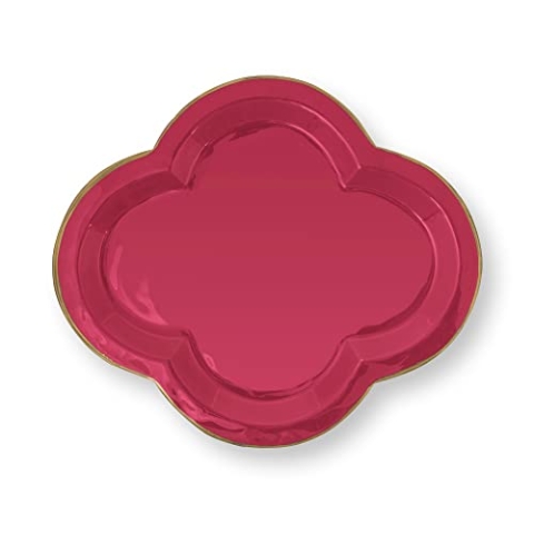 Pip Studio Tablett Home Accessoires Gross | Dark Pink - 31 x 36