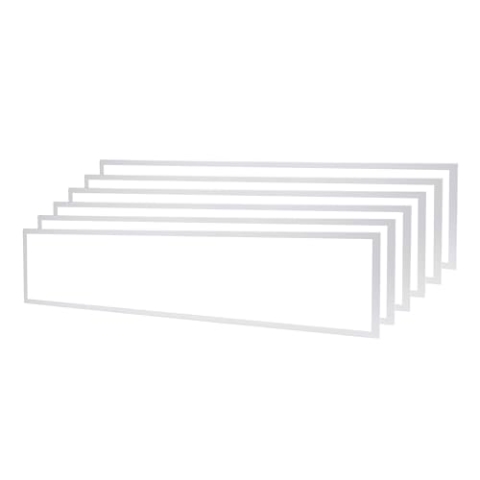 Ledvion - 6X LED-Panel, 120x30, 36W, 4000K, UGR <22, 100lm/W, Einbauleuchte inkl. 3 Jahre Garantie