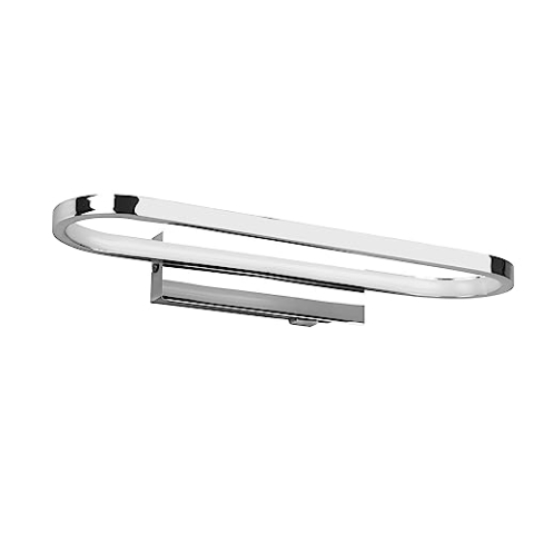 Trio Leuchten LED Badezimmer Wandleuchte Gianni 283770106, Metall Chrom, inkl. 17 Watt LED