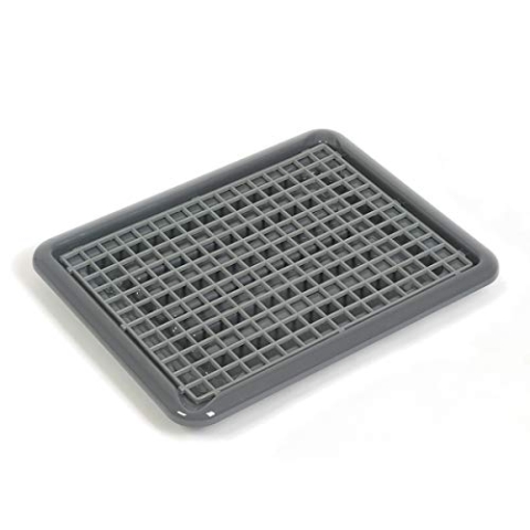 DELFIN Abtropfwanne mit 1 Abtropfmatte - 47x37cm