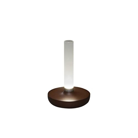 Konstsmide Akku-LED Vase Biarritz rostfarben | Indoor/Outdoor | 7827-973