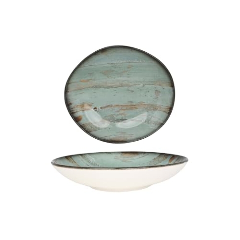 Bonna Tiefe Teller - Madera - Porzellan - 26 cm (1000cc) - 6er Set