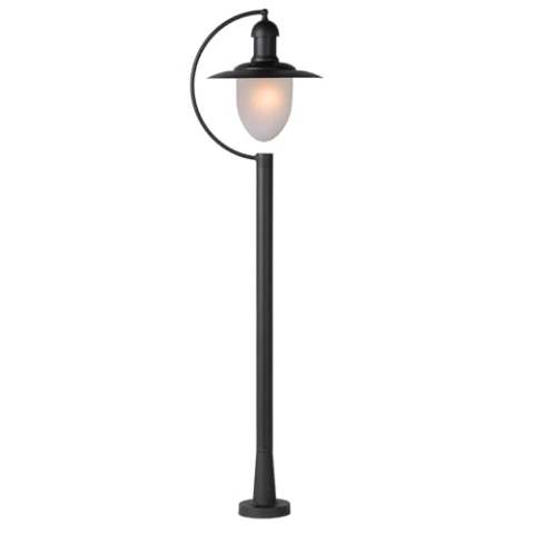 LUCIDE ARUBA - Mastleuchte - Ø 25 cm - 1xE27 - IP44 - Schwarz