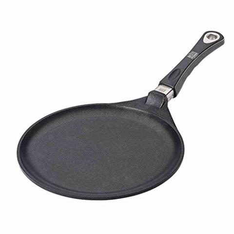 AMT Gastroguss I-128 Crêpespfanne flach rund 28 cm aus Aluminium