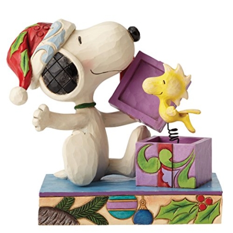 Enesco A Christmas Surprise (Snoopy & Woodstock)