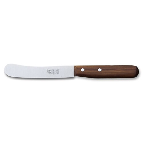 Frühstücksmesser Buckelsklinge von Windmühlenmesser Pflaumenholz (rostfrei)