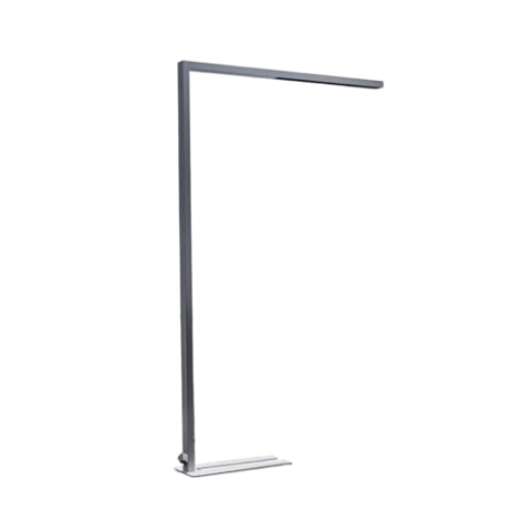 Arcchio LED Bürostehleuchten 'Jolinda' (Touchdimmer) dimmbar mit Bewegungsmelder (Modern) in Alu aus Aluminium u.a. für Arbeitszimmer & Büro (1 flammig,) - Bürolampe, Arbeitsplatzlampe