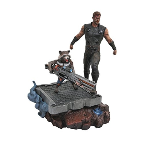 Diamond Select Toys Marvel Premier Avengers 3 - Thor & Rocket Statue (Apr182163)