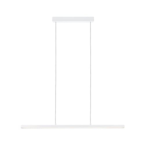 Paulmann 79901 LED Pendelleuchte Lento incl. 1x42 W dimmbar Warmweiß Weiß Aluminium, Kunststoff Beleuchtungssystem 2700 K