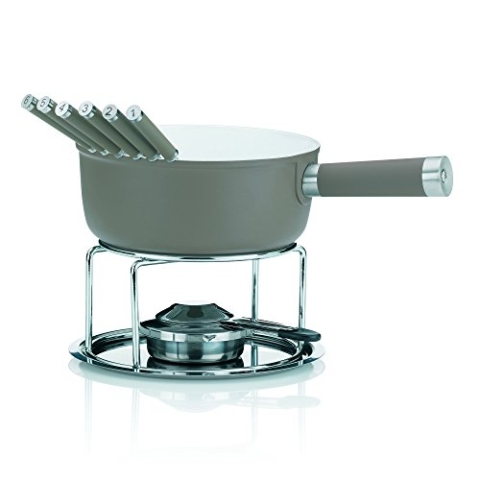 Kela Käsefondue, Aluguss, Taupe