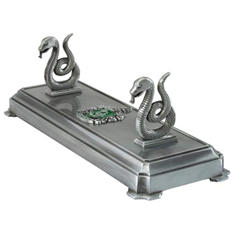 Harry Potter The Noble Collection Slytherin Wand Stand