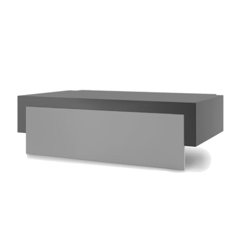 Forge adour abdeckung aus schwarzem stahl für trolley und plancha cpapcng60