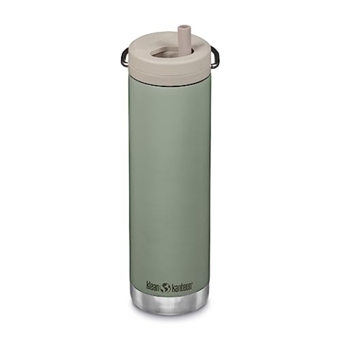 Klean Kanteen TKWide Isolierflasche, 590 ml, Thermoskanne mit Deckel, Meeresspray
