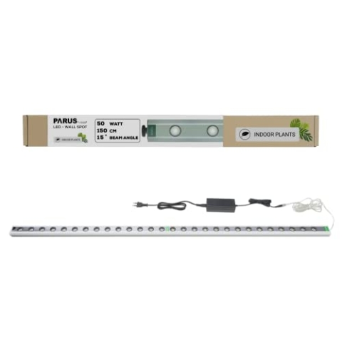 Parus by Venso Wall Spot 150cm, Abstrahlwinkel 15°, LED Wachstumslampe, Grow Light für Zimmerpflanzen und Grünpflanzen, Fassaden- und Wandbegrünung