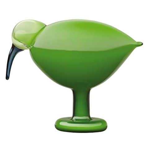 Iittala Birds by Toikka Grüner Ibis 205 x 165 mm, 3, Grüne