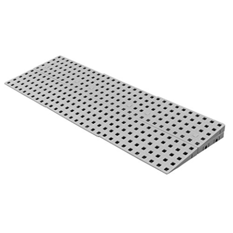 Schwellenrampe Modular für innen | Rampe für Türschwellen | In verschiedenen Höhen erhältlich | Rollstuhlrampe (3,8 bis 5,4 cm x 100 cm)