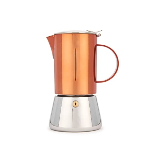 La Cafetière Kaffeemaschine, Edelstahl, poliert, 200 ml, Kupfer
