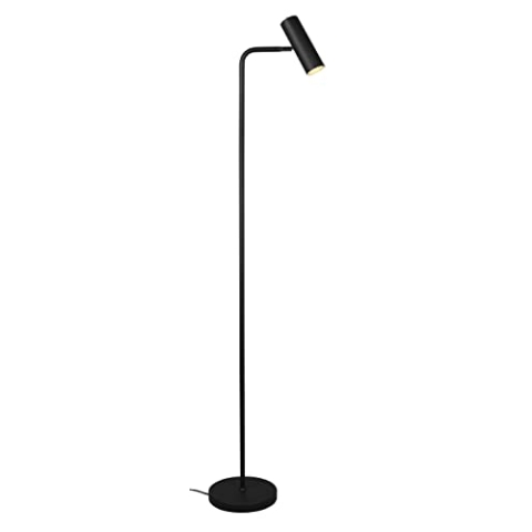 Trio Leuchten Stehleuchte Marley 412400132, Metall Schwarz matt, exklusiv Leuchtmittel 1x GU10