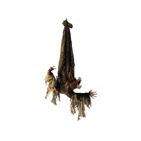 EUROPALMS Halloween Figur BAT, animiert 95cm | Halloween-Dekoration Fledermaus, animiert