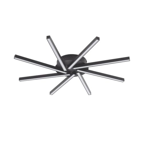 Lucande LED Deckenlampe dimmbar über Wandschalter, Deckenleuchte Wohnzimmer 43W warmweiß Deckenbeleuchtung Esszimmer Wohnzimmerlampe