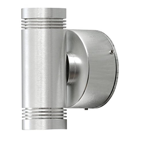Gnosjö Konstsmide Außenleuchte, Monza Wandleuchte, aluminium, 4,5 x 12,5 x 8,5 cm, 3 ml, 7929-310