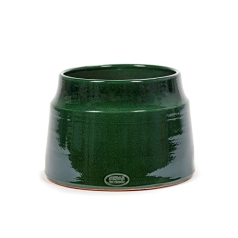 Serax Blumentopf Grün-Dunkelgrün D 25 cm H 20 cm