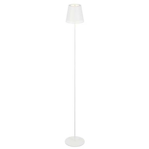 BRILONER – LED Akku Stehleuchte 3 in 1, Stufenweise Dimmbar, Touch, LED Stehleuchte Aussen, Stehlampe kabellos, Weiß