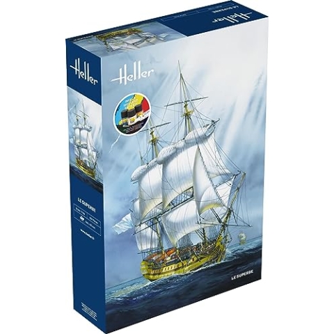 Heller 58895 STARTER KIT Le Superbe 1/150