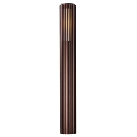 Wegeleuchte Alu metallisch braun Nordlux Aludra 95 IP54 E27