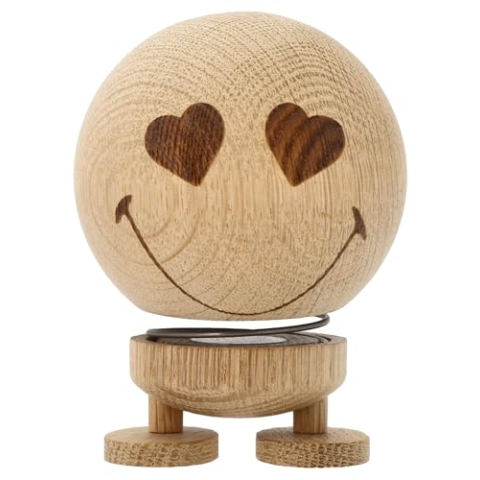 Hoptimist Smiley Love 7,4 x 8,3 x 9,5 cm M Raw Oak