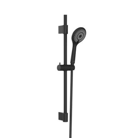 WENKO Brauseset Watersaving Schwarz