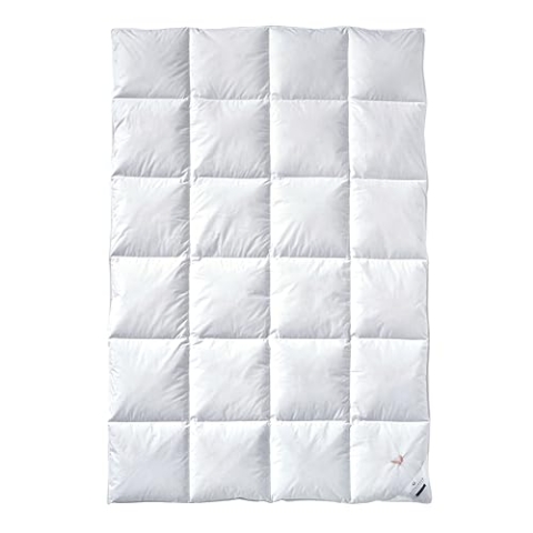 Billerbeck Daunendecke E04 Gold Edition Farbe mittel (M), Größe 155 x 220 cm