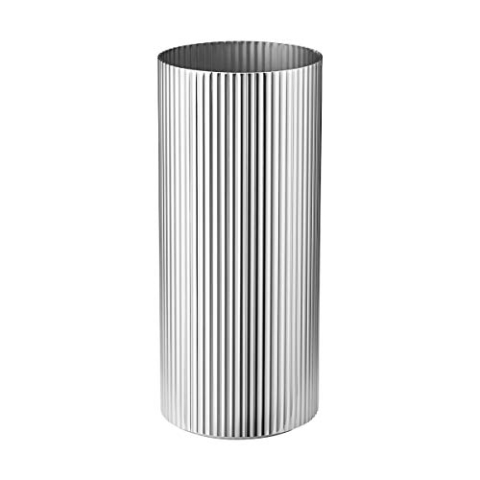 Georg Jensen Bernadotte Vase Edelstahl Mittel