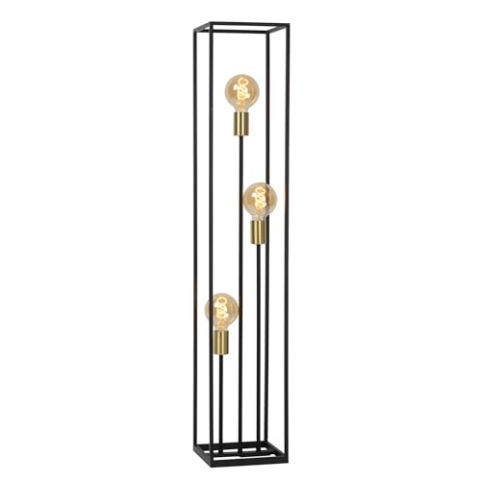 LUCIDE RUBEN - Stehlampe - 3xE27 - Schwarz