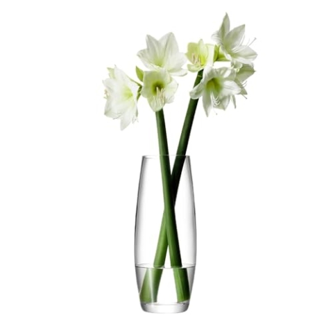 LSA Flower Grand Stem Vase, 41 cm, transparent, Glas, Clear, H41cm