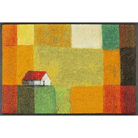wash+dry Fußmatte, Meadow Lands 50x75 cm, innen und außen, waschbar