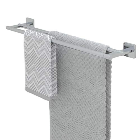 Tiger Dock Handtuchhalter, Premium-Handtuchreck aus verchromtem Edelstahl, B x H x T: 59,9 x 4,9 x 12,4 cm