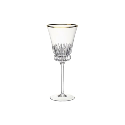 Villeroy & Boch - Grand Royal Gold Rotweinkelch Set mit Goldrand, Weingläser à 200 ml, Kristallglas, Klar