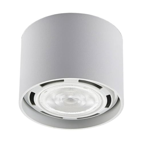 Arcchio Strahler Mabel (Modern) in Weiß aus Aluminium (1 flammig, GU10) - Deckenlampe Deckenleuchte Lampe Spot Küchenleuchte