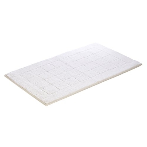 Vossen 1147450030 Exclusive - Badeteppich, 60 x 100 cm, weiß