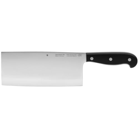 WMF Spitzenklasse Plus Chinesisches Kochmesser 31 cm, Made in Germany, asiatisches Messer geschmiedet, Performance Cut, Klinge 18,5 cm