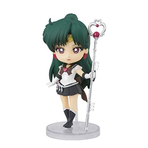 Bandai Spirits Figuarts Mini Sailor Moon Super Sailor Pluto Eternal Edition ca. 90 mm PVC & ABS