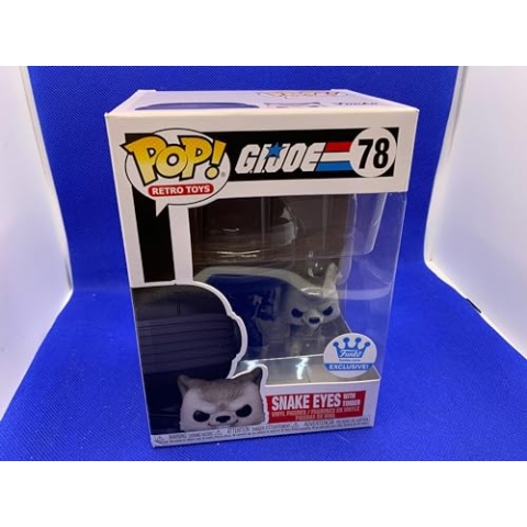 POP! Retro Toys G.I Joe 78 Snake Eyes with Timber Funko Exclusive