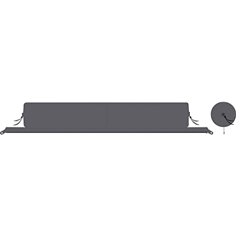 Bent XL Lounger Dunkelgrau