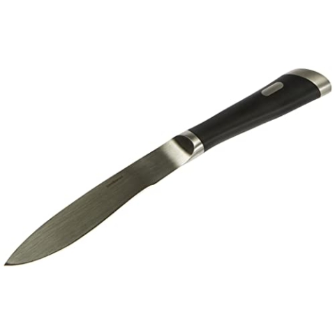 Sambonet Special Knife Edelstahl 18/10 Steakmesser T-Bone 25,6 cm, Glatte Klinge, schwarz, 26 x 3 x 2 cm