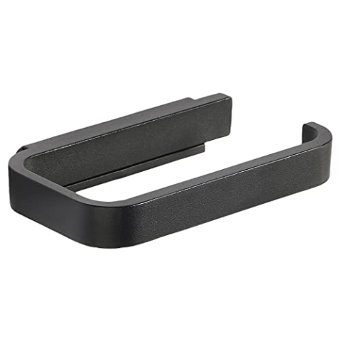 Zone Denmark Rim Halter für Toilettenpapier, 14,6 x 8,4 x 2 cm, Schwarz