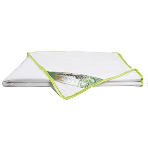 Bambus Bett - Original Sommerdecke aus reinem Bambus - Köstlich kühle und frische Bambusdecke - Leichte, geschmeidige, saugfähige, luftdurchlässige Sommerdecke - Bambus 200x220 cm (Extra lang)