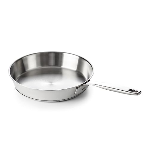 Beka Maestro Bratpfanne, Durchmesser 28 x 8 cm, Edelstahl, für alle Herdarten