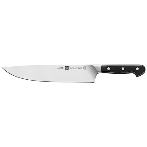 ZWILLING Pro Kochmesser, Klingenlänge: 26 cm, Rostfreier Spezialstahl, Kunststoffgriff, Schwarz